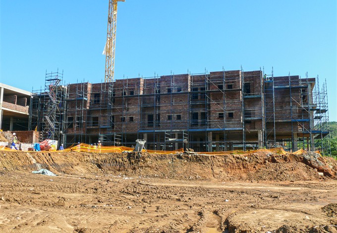 Kiaat Ridge Construction - November 2013